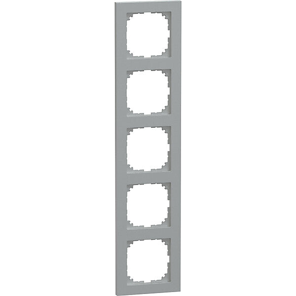 Merten Rahmen 5fach aluminium MEG4050-3660